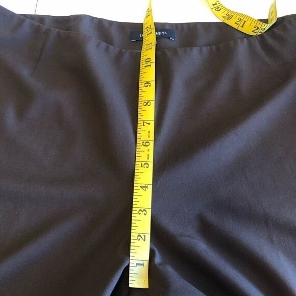Lafayette 148 New York Cocoa Wool Ankle Pant Career Size 16 - Picture 9 of 10